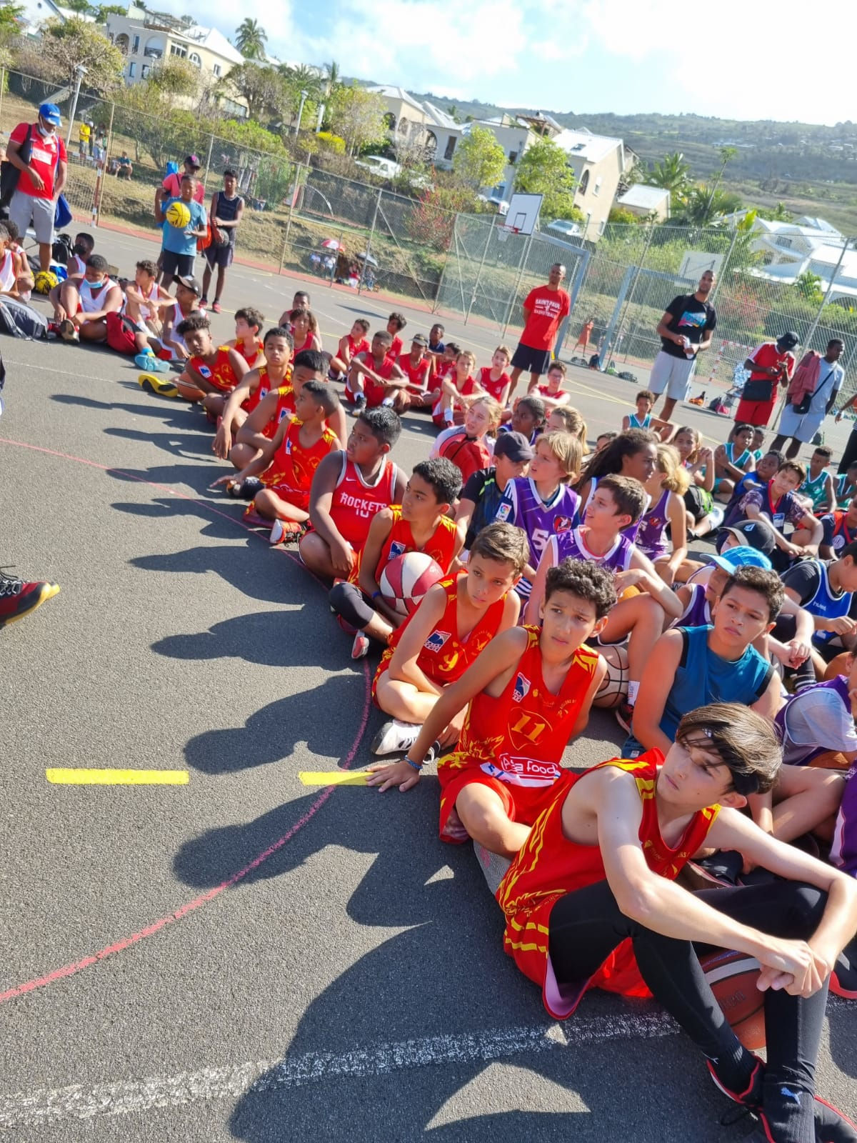 Basket-ball - Tournoi de la ligue | Source : Les Aiglons d'Orient - www.aiglonsdorient.re