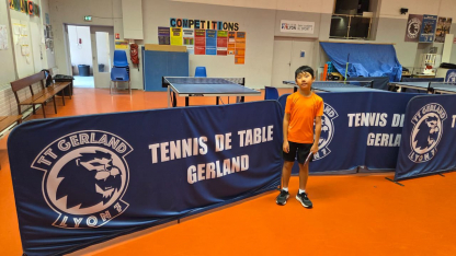 🏓 Gabriel LAW-MAN-YO se prépare pour les Championnats de France Benjamins !